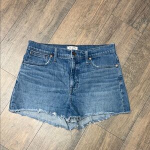 NWOT Madewell The Perfect Jean Shorts